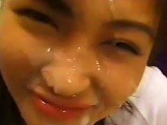 Asian Babe Is Taking A Nice Dick In Her Mouth